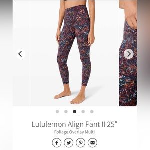 Lululemon Align Leggings size 4